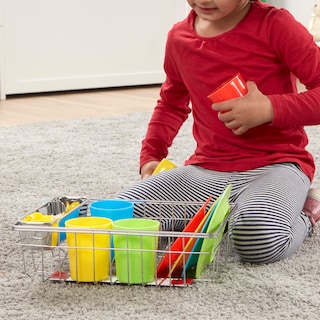 Foto 7 | Juego de Platos de Juguete Melissa & Doug Multicolor 24 Piezas - Venta Internacional