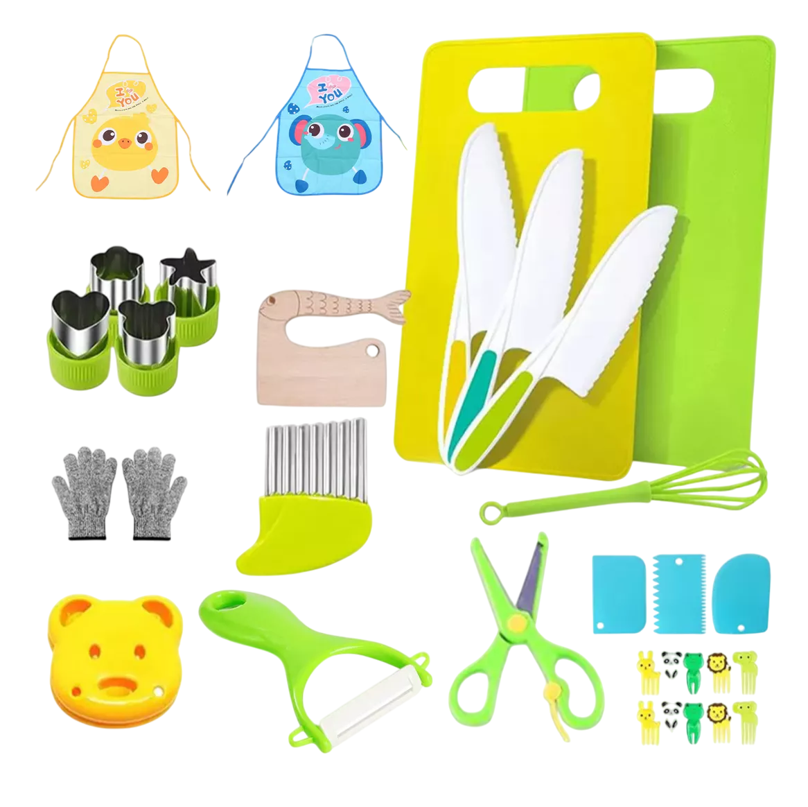 Foto 2 pulgar | Juego de Chef para Niños con 34 Piezas
