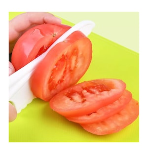 Foto 2 | Juego De Cuchillos De Cocina Seguros Para Niños 34 Pzs Rosa Colores