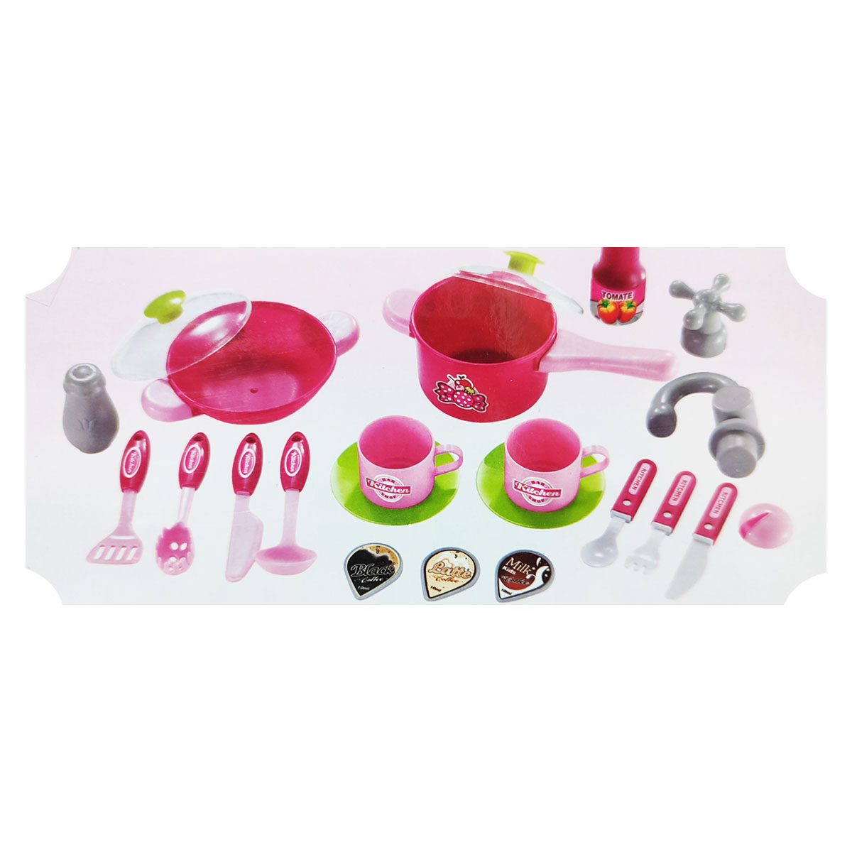 Foto 3 pulgar | Set De Cocina Chef Con Luz Sonido Para Niña