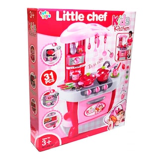Foto 3 | Set De Cocina Chef Con Luz Sonido Para Niña