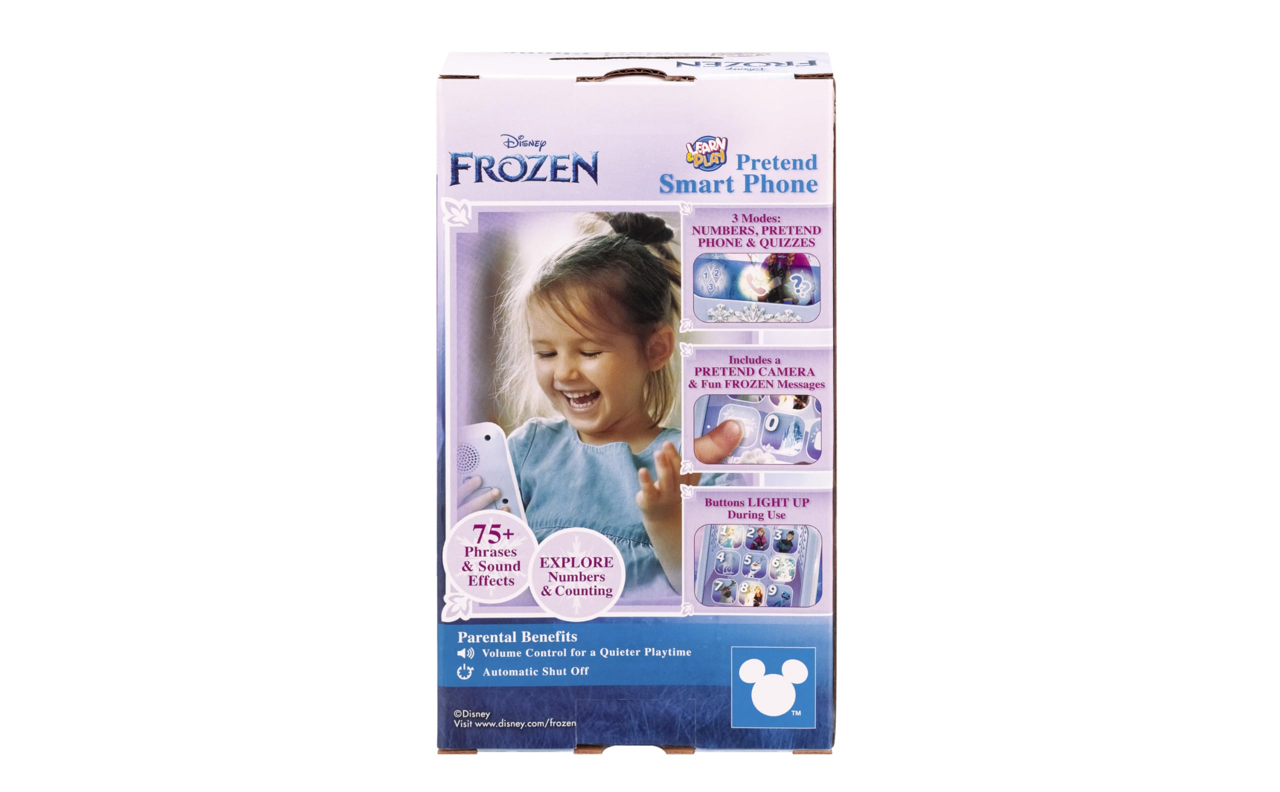 Foto 8 pulgar | Toy Phone Ekids Disney Frozen Para Niños Con Actividades De Aprendizaje - Venta Internacional.