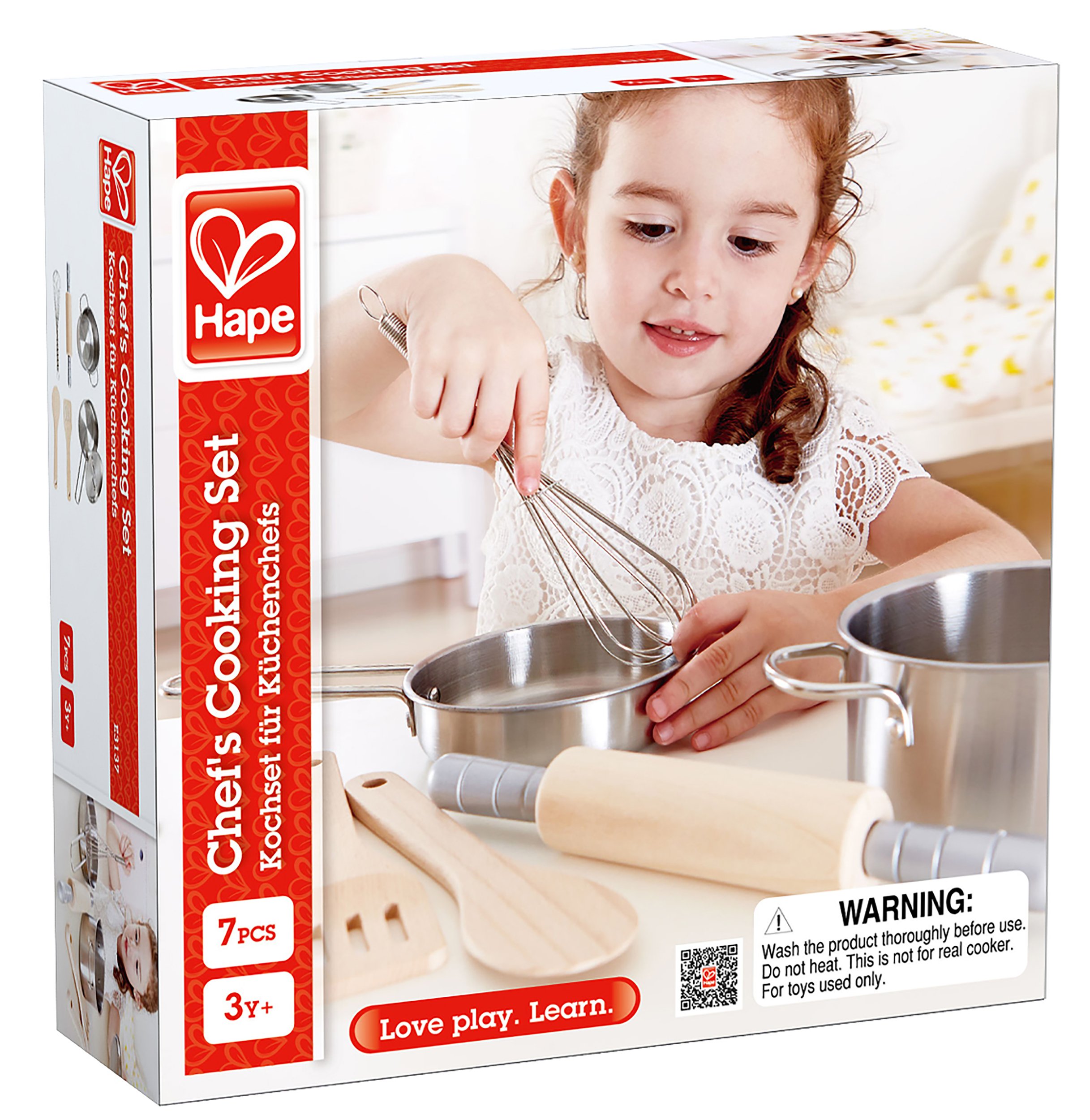 Foto 7 pulgar | Set De Cocina Playset Hape Playfully Delicious Chef's - Venta Internacional.