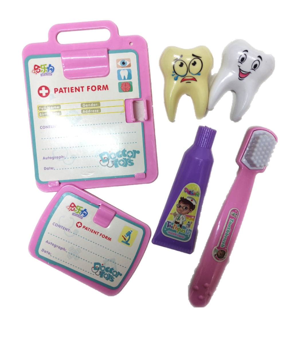 Foto 5 pulgar | Set Medico Dental de Juguete con Accesorios para Niña