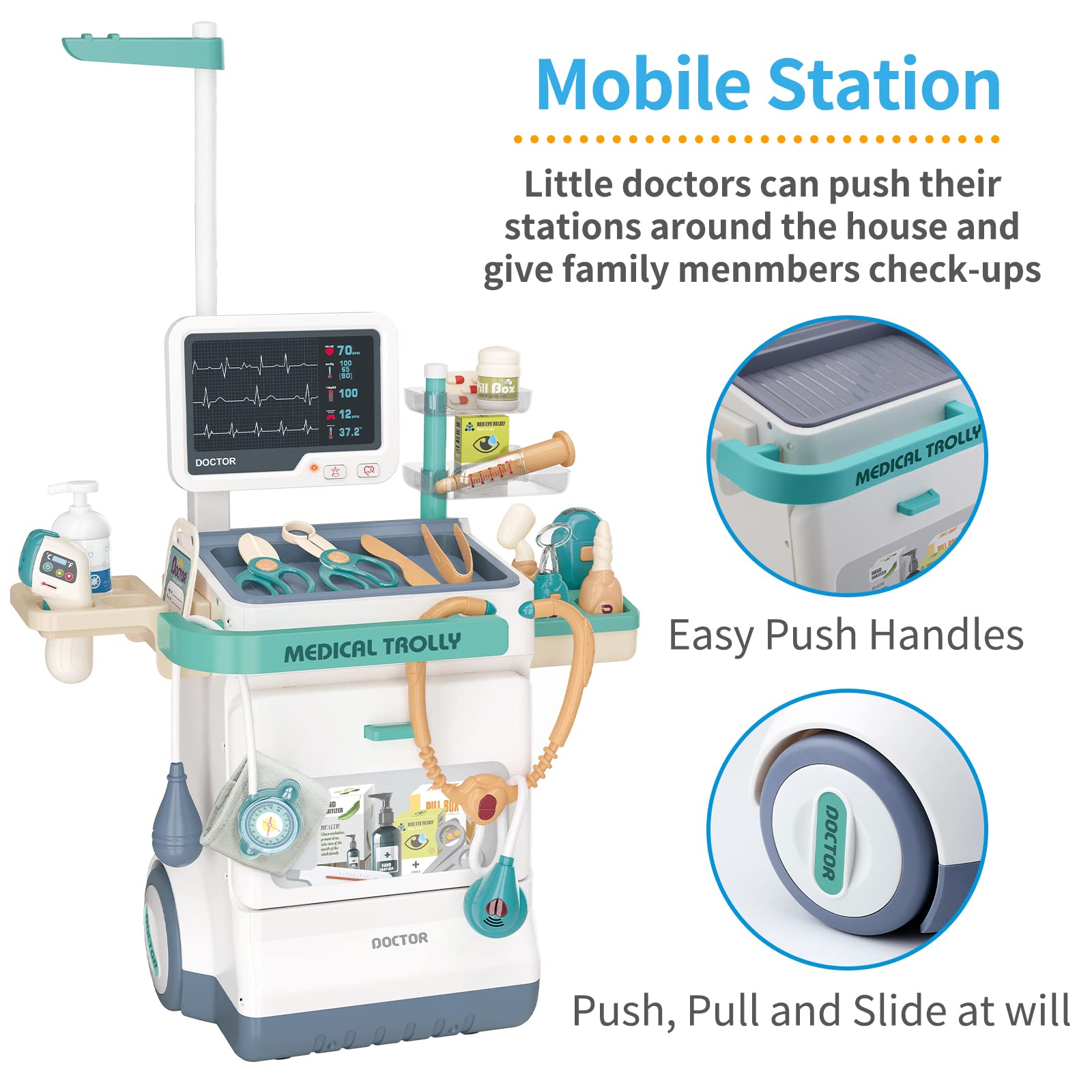 Foto 4 pulgar | Venta Internacional - Kit Médico Jovow Para Niños Con Ropa De 3 A 8 Años