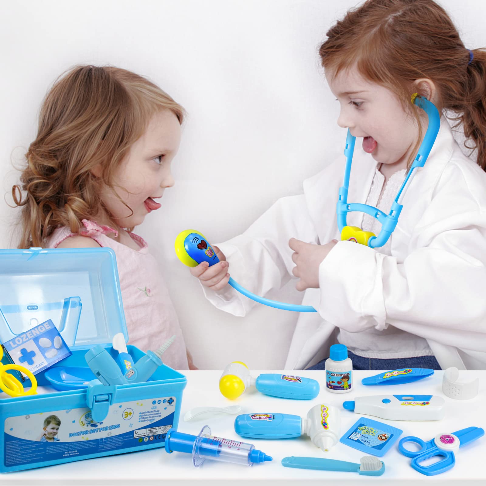 Foto 8 pulgar | Venta Internacional - Kit Médico Fajiabao Para Niños Pequeños De 3 A 5 Años Con Abrigo Y Funda
