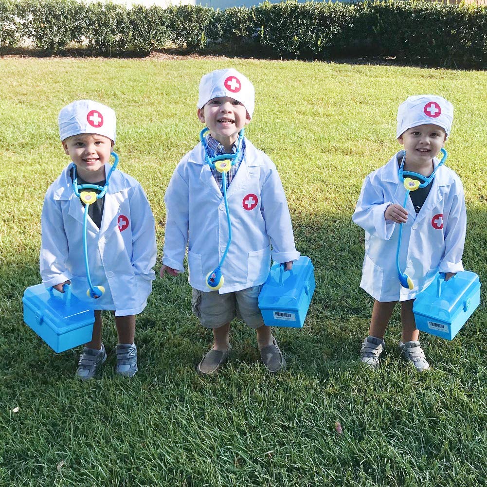 Foto 9 pulgar | Venta Internacional - Kit Médico Fajiabao Para Niños Pequeños De 3 A 5 Años Con Abrigo Y Funda
