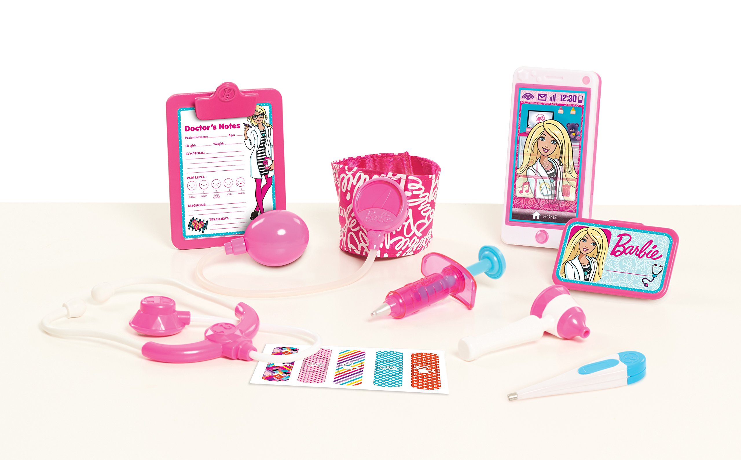 Foto 3 | Set Doctor Barbie Con 10 Herramientas Y Accesorios Médicos - Venta Internacional.