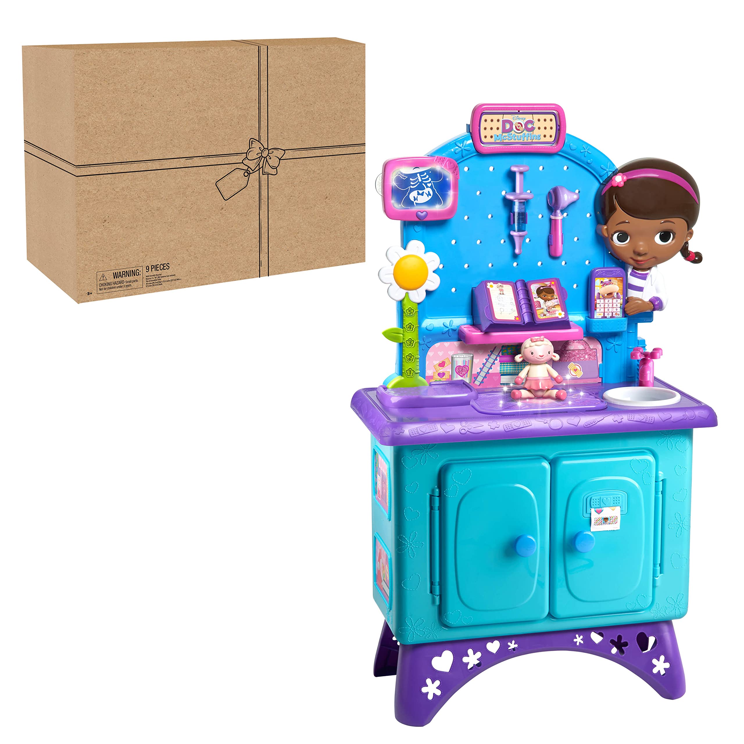 Pretend Play Doctor Kit Disney Junior Doc Mcstuffins Para Niños De 3 Años O Más - Venta Internacional.