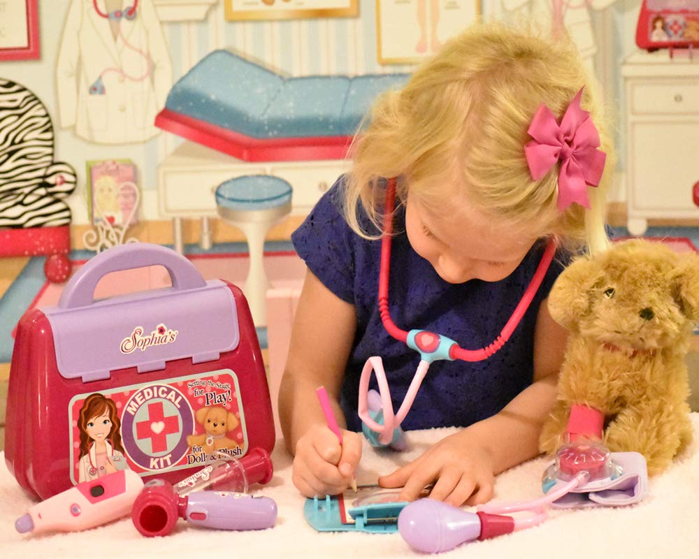 Foto 7 pulgar | Kit Médico Sophia's Doll De 18 Pies Con Estetoscopio, Brazalete Y Otoscopio - Venta Internacional.