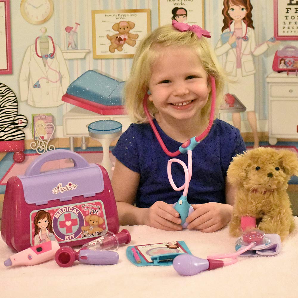 Foto 7 | Kit Médico Sophia's Doll De 18 Pies Con Estetoscopio, Brazalete Y Otoscopio - Venta Internacional.