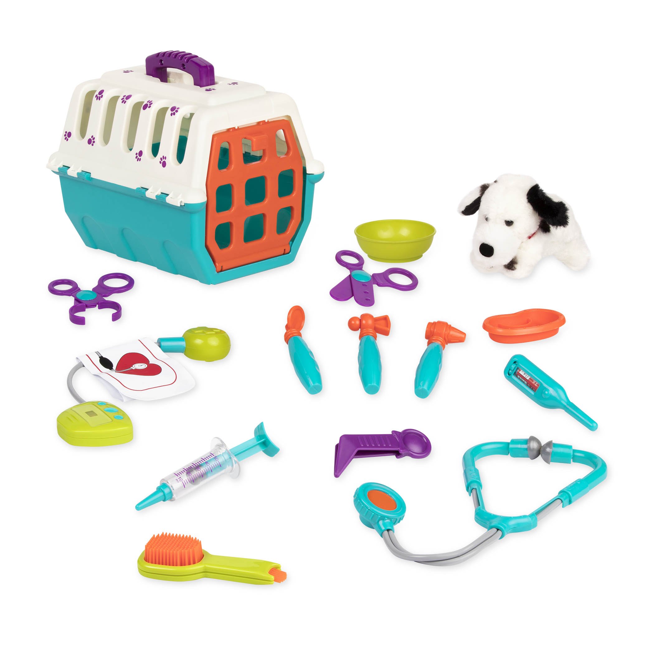 Foto 4 pulgar | Kit Veterinario Pretend Play Vet Toys Battat Dalmatian Para 2 Años - Venta Internacional.