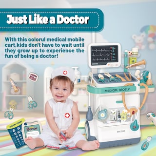 Foto 6 | Doctor Kit Pofjoeq Deluxe, Estación Médica Simulada De 26 Piezas - Venta Internacional.