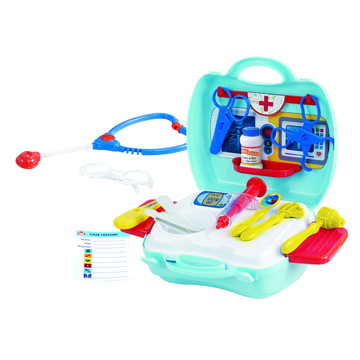 Foto 2 pulgar | Toy Playset Playgo My Carry Along Medical Center Con 20 Unidades - Venta Internacional.