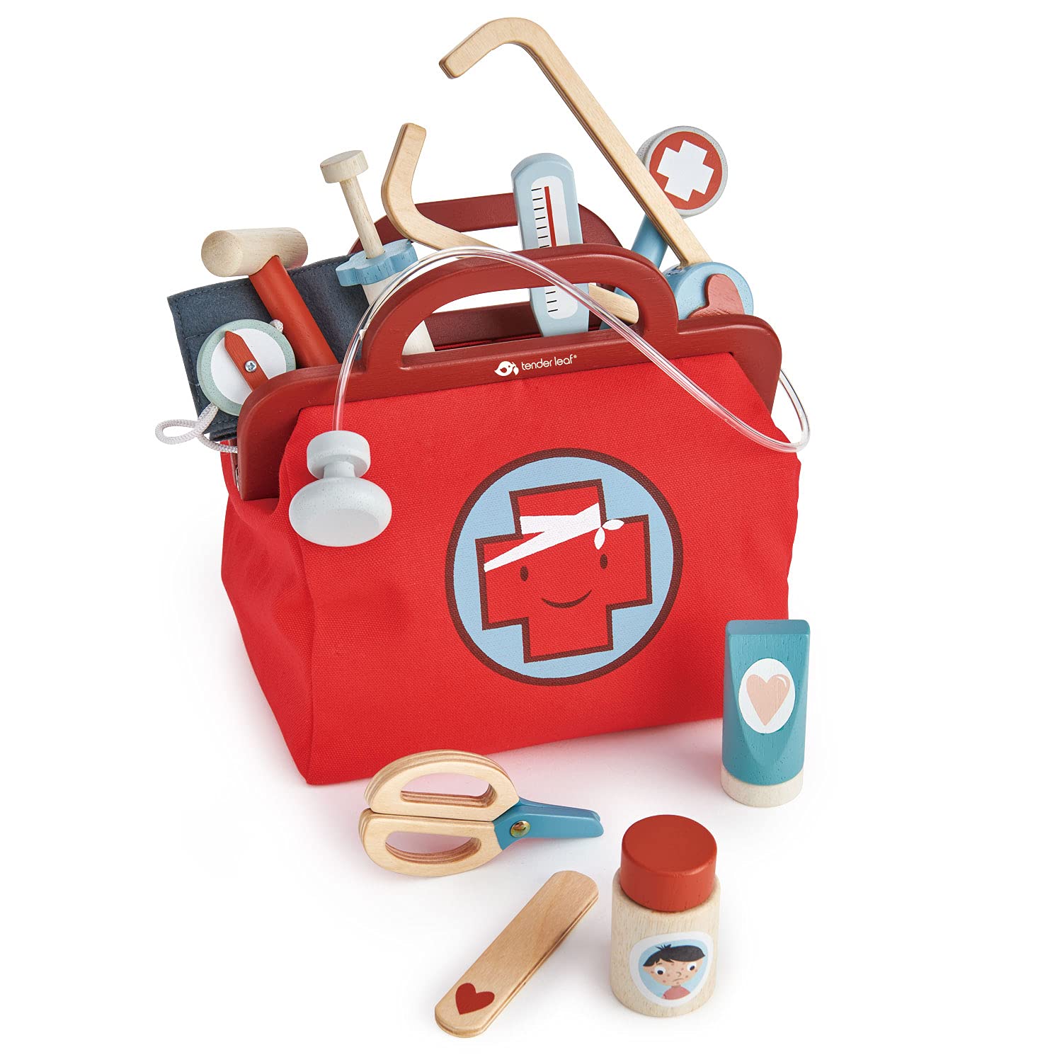 Foto 3 pulgar | Doctor's Bag Tender Leaf Toys Doctor Pretend Play Medical Ki - Venta Internacional.