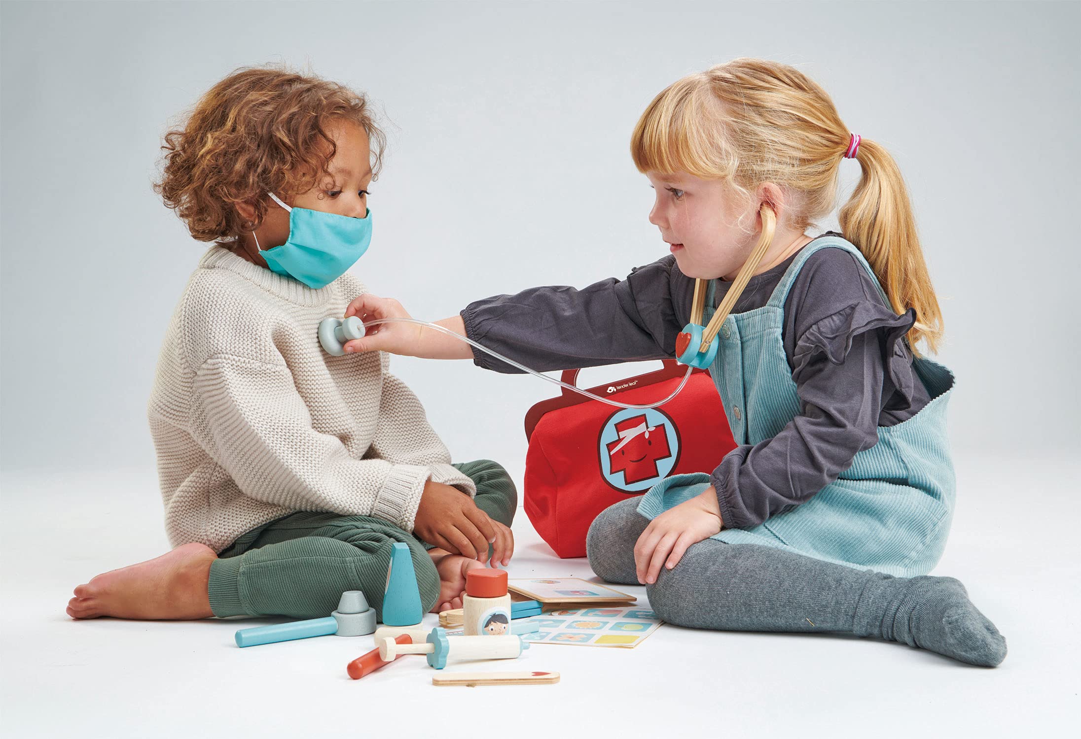 Foto 4 | Doctor's Bag Tender Leaf Toys Doctor Pretend Play Medical Ki - Venta Internacional.