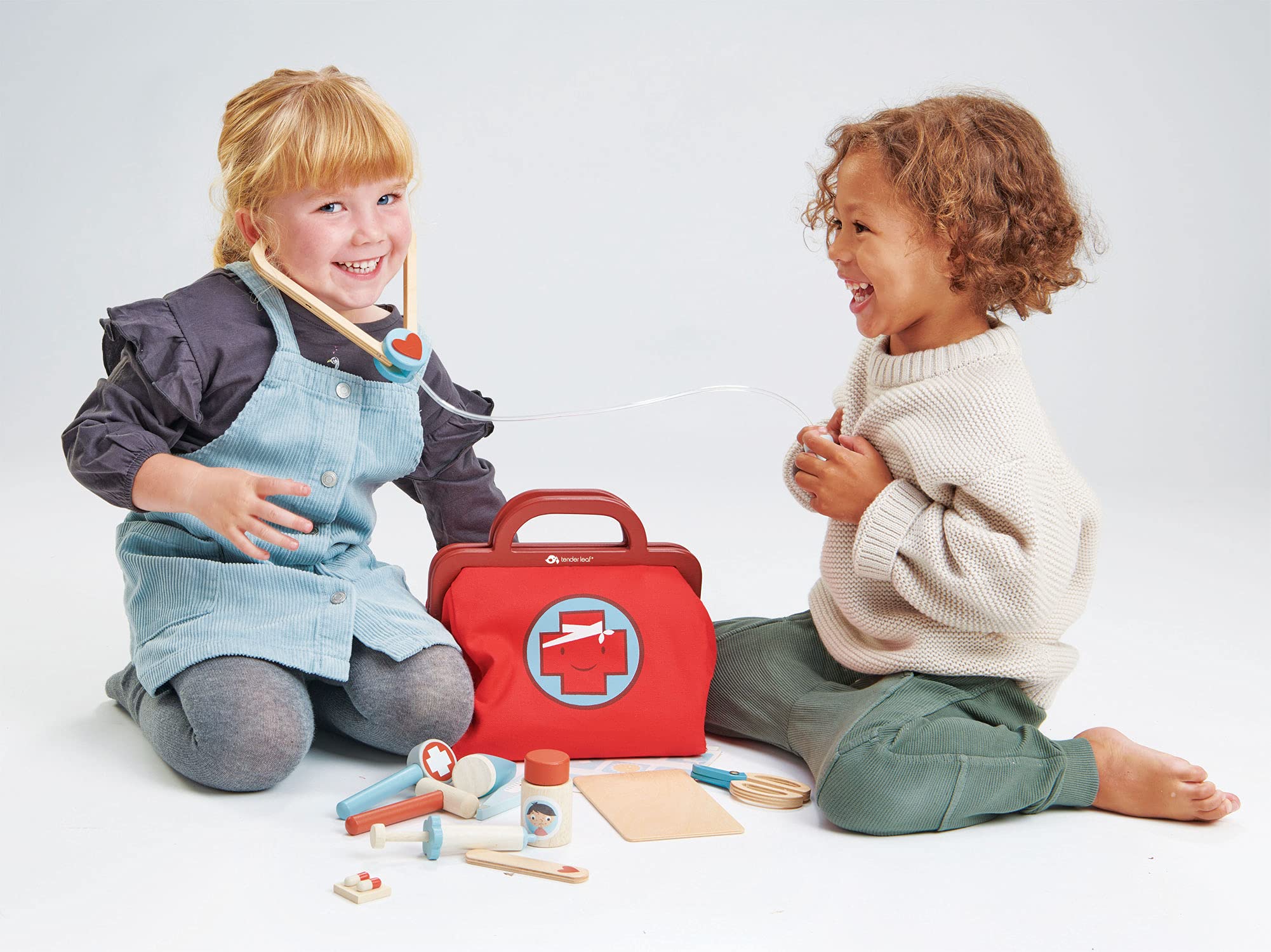 Foto 8 pulgar | Doctor's Bag Tender Leaf Toys Doctor Pretend Play Medical Ki - Venta Internacional.