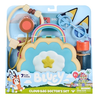 Foto 1 | Set De Juguete Doctor Check Up Set Bluey Cloud Bag - Venta Internacional.