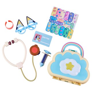Foto 2 | Set De Juguete Doctor Check Up Set Bluey Cloud Bag - Venta Internacional.