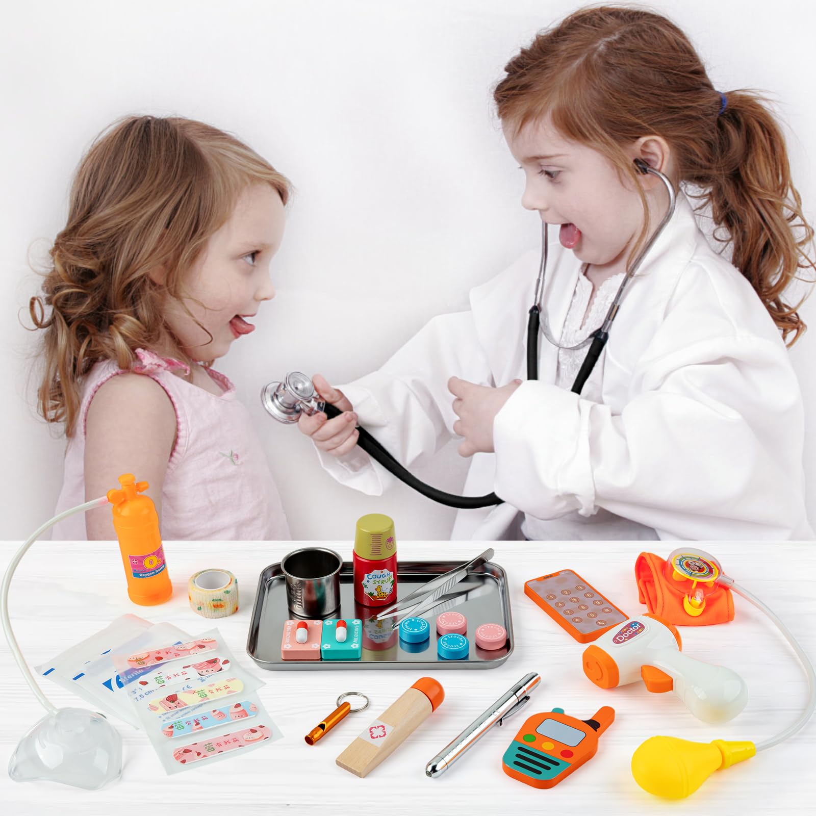 Foto 5 | Kit Médico Efo Shm Para Niños De 3 A 5 Años Con Estetoscopio, 34 Unidades - Venta Internacional.