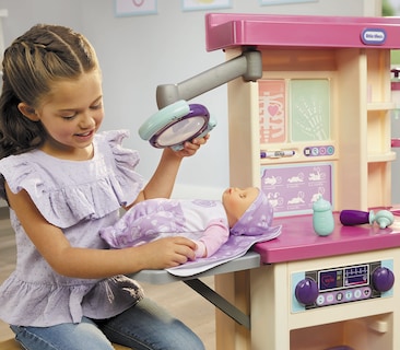 Foto 3 | Set De Juegos De Simulación Little Tikes My First Baby Care Center 3+ Y - Venta Internacional.