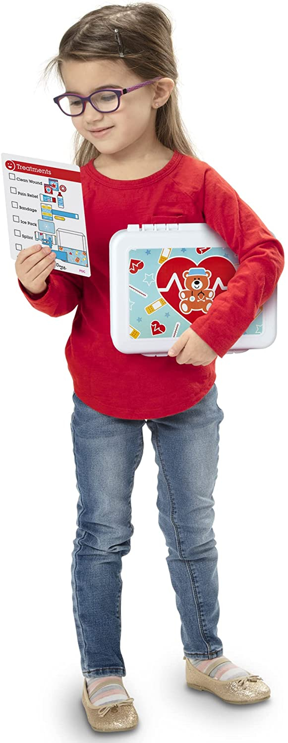 Foto 6 pulgar | Set de Juego Melissa & Doug Kit de Primeros Auxilios Get Well 25 Piezas - Venta Internacional