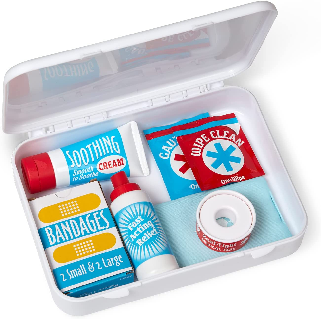 Foto 7 | Set de Juego Melissa & Doug Kit de Primeros Auxilios Get Well 25 Piezas - Venta Internacional