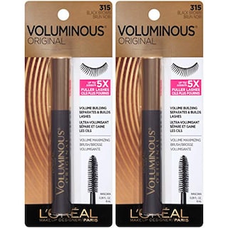 Foto 2 | L'oréal Paris Maquillaje Voluminoso Volumen Original Construcción Máscara, Negro Marrón, 2 Condes - Venta Internacio