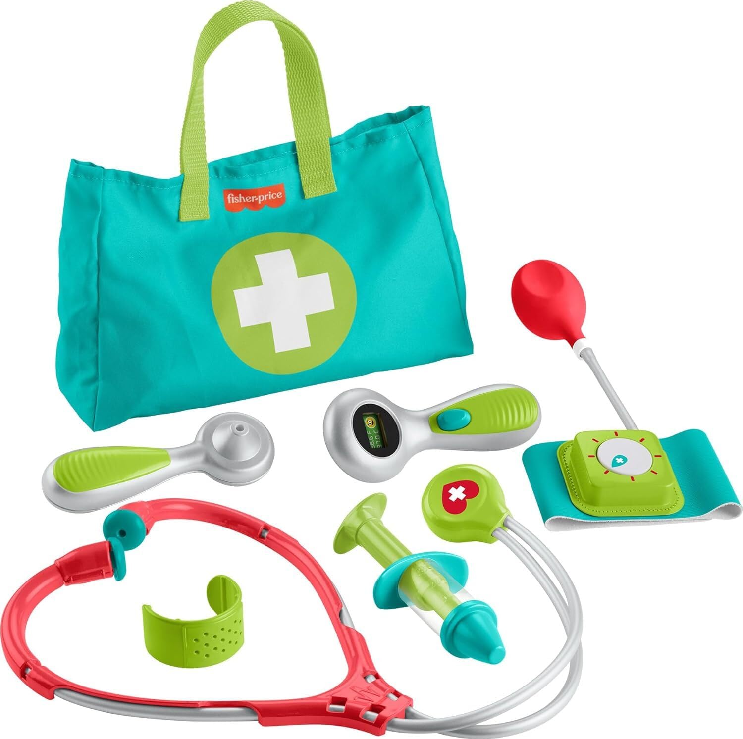 Foto 2 pulgar | Kit Médico Toy Fisher-price Preescolar 7 Piezas - Venta Internacional
