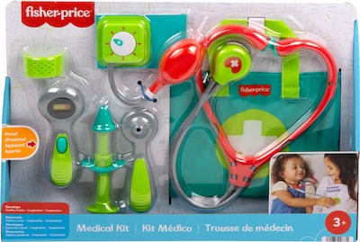 Foto 6 | Kit Médico Toy Fisher-price Preescolar 7 Piezas - Venta Internacional