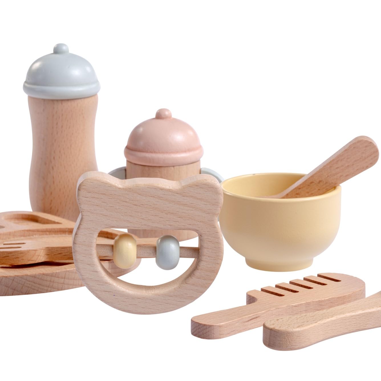 Foto 2 | Set De Primeros Cuidados Para Bebés De La Colección Jc Toys Parfait, 10 Piezas - Venta Internacional.