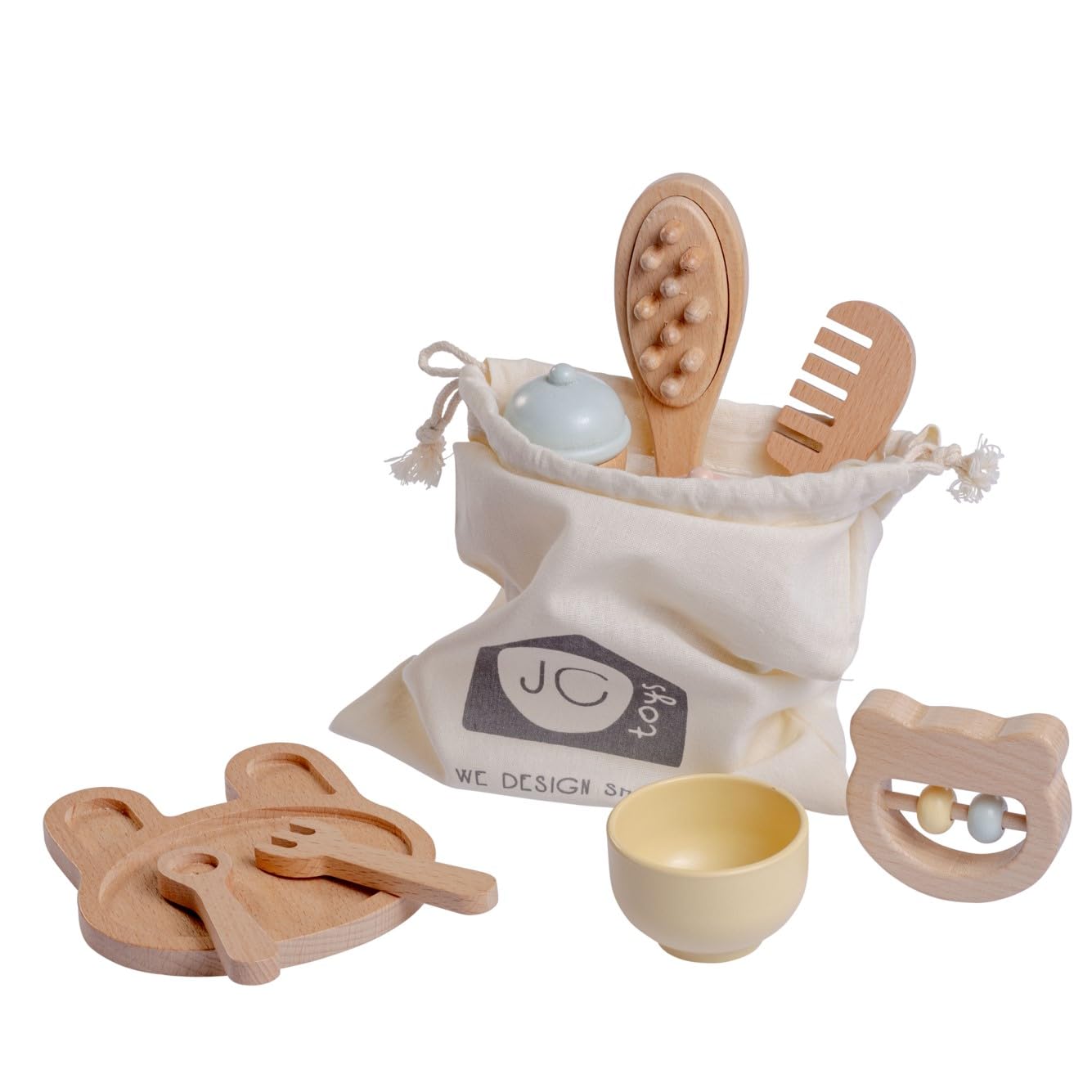 Foto 4 pulgar | Set De Primeros Cuidados Para Bebés De La Colección Jc Toys Parfait, 10 Piezas - Venta Internacional.