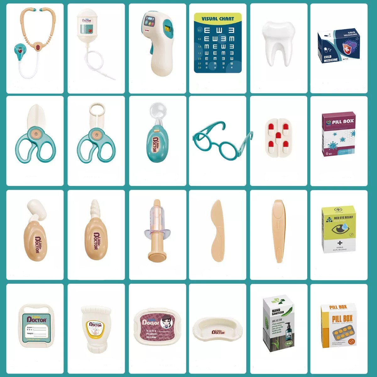 Foto 5 pulgar | Kit Médico de Juguete Storyland para Niños