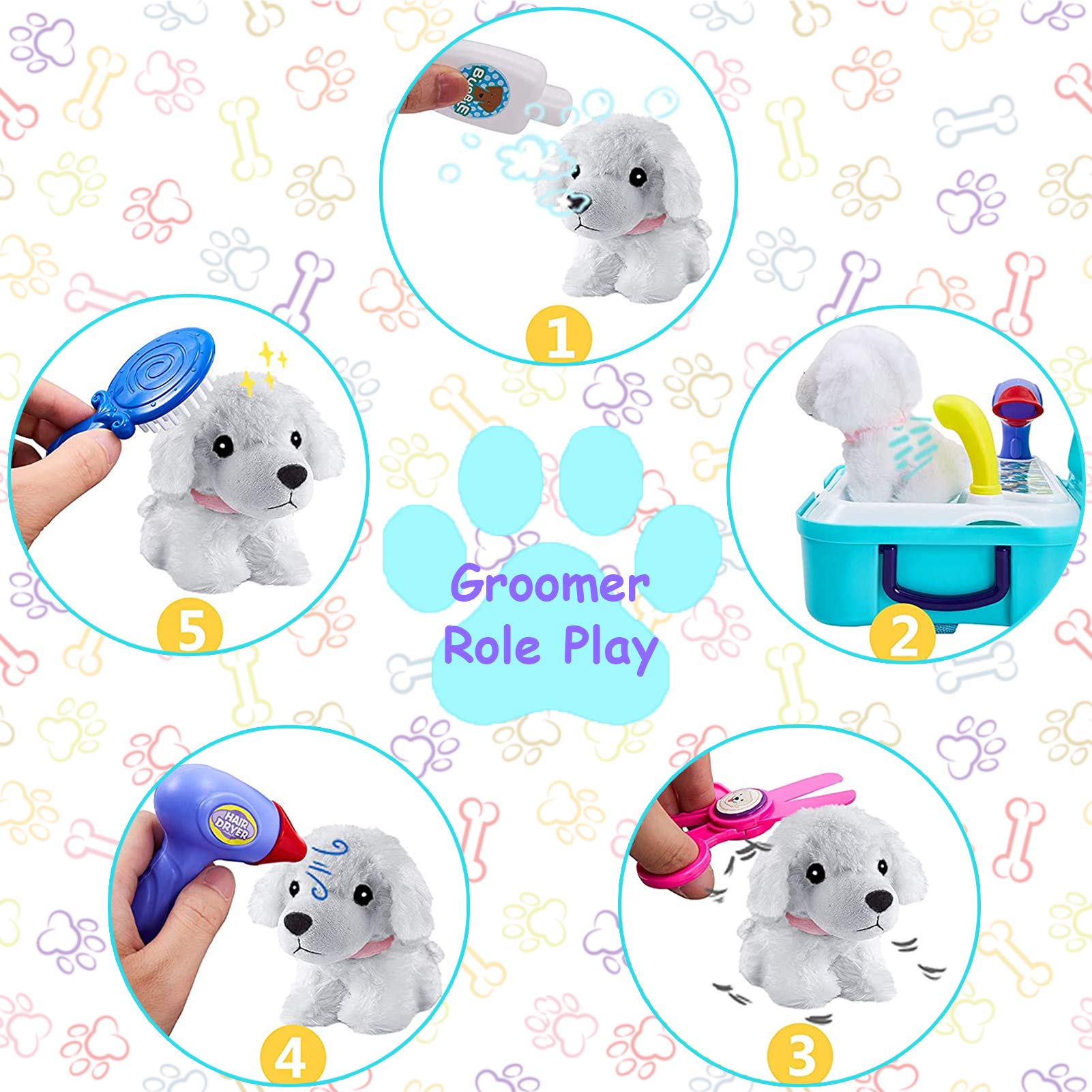 Foto 7 pulgar | Set Pet Care Play Kit Teuvo Doctor Para Niños Con 16 Piezas De 3 A 7 Años - Venta Internacional.