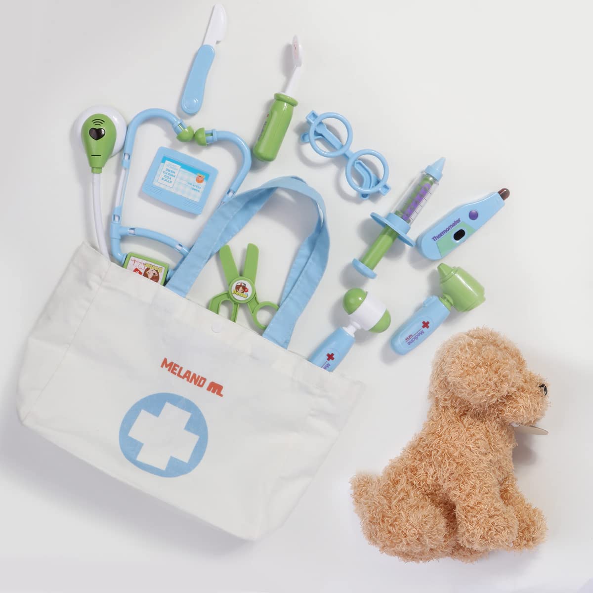 Foto 6 pulgar | Juguete Doctor Kit Meland Para Niños Con Juguete Para Perros Y Bolsa De Transporte - Venta Internacional.