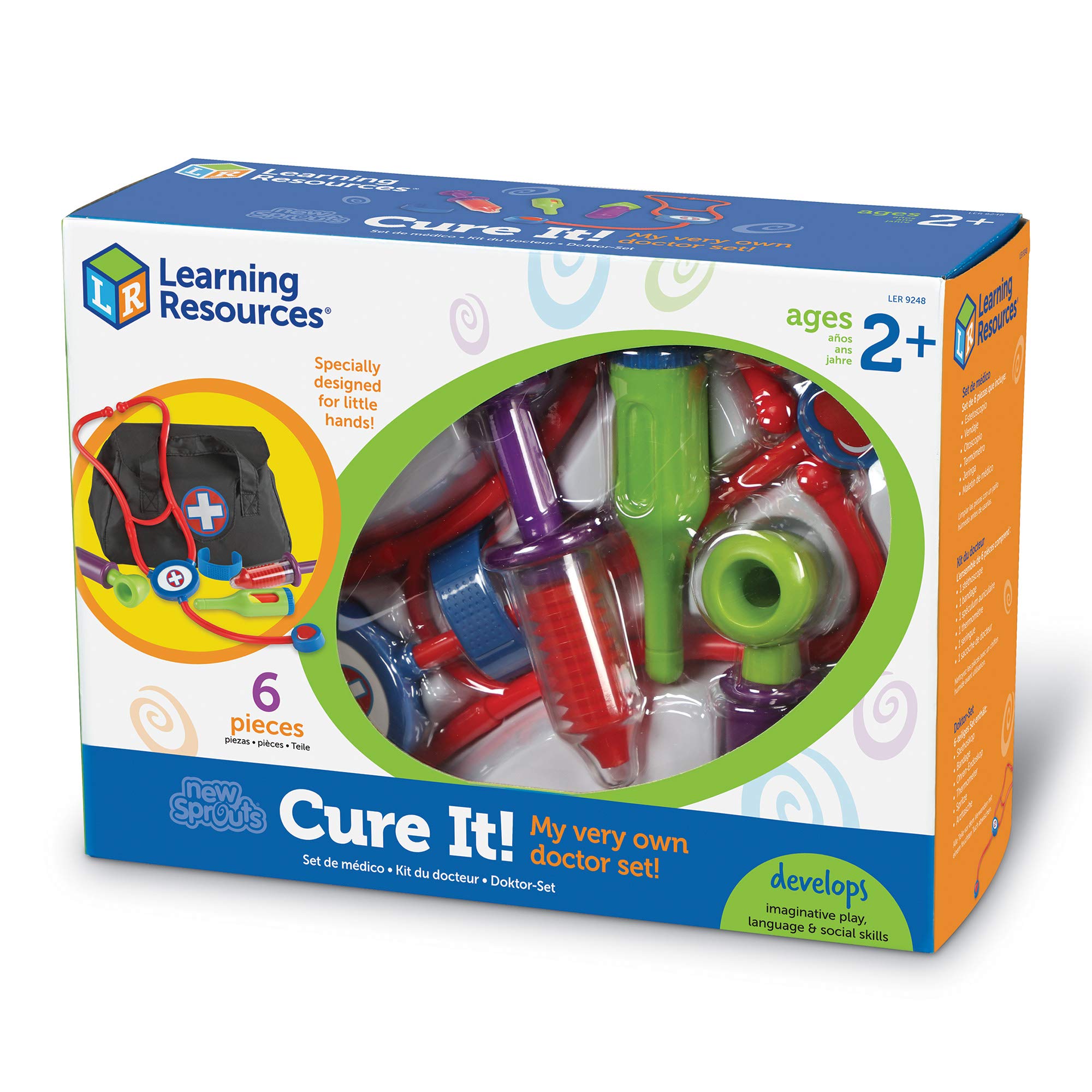 Foto 8 pulgar | Recursos De Aprendizaje De Doctor Kit ¡los Nuevos Brotes Lo Curan! Niños Mayores De 2 Años - Venta Internacional.