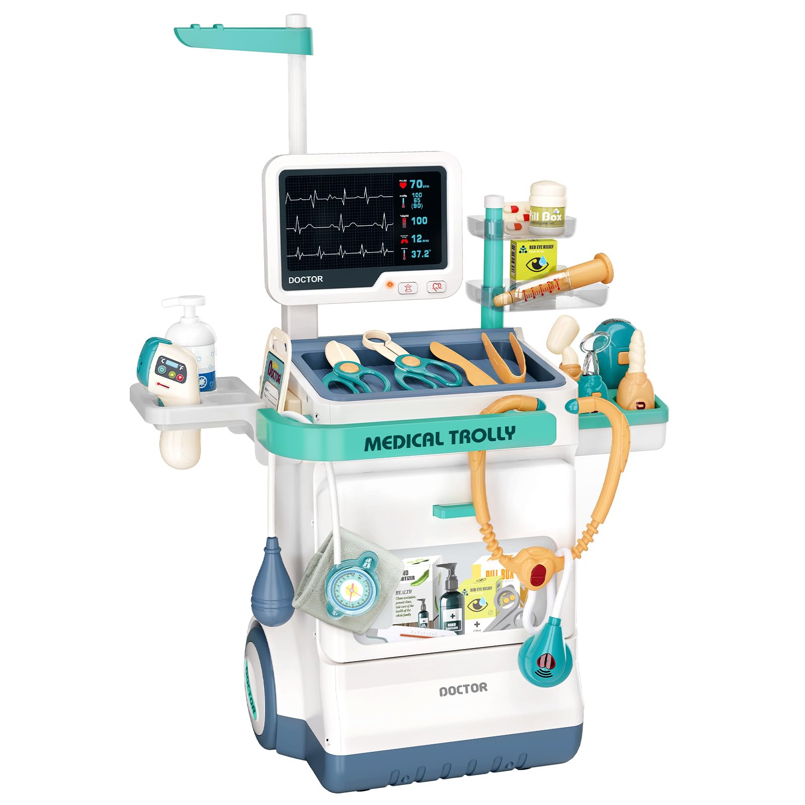 Foto 1 | Kit Médico Jovow Para Niños Pretend Medical Station, 26 Unidades, De 3 A 5 Años - Venta Internacional.