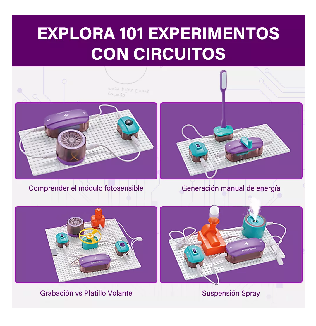 Foto 6 pulgar | Set de Ciencia Belug Infantil de 45 Piezas