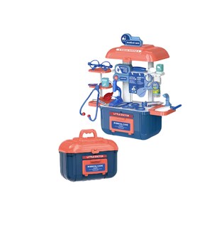Foto 1 | Juguetes De Doctor Medicina Rol Para Niños Con Caja 33 Pcs, Blanco/azul