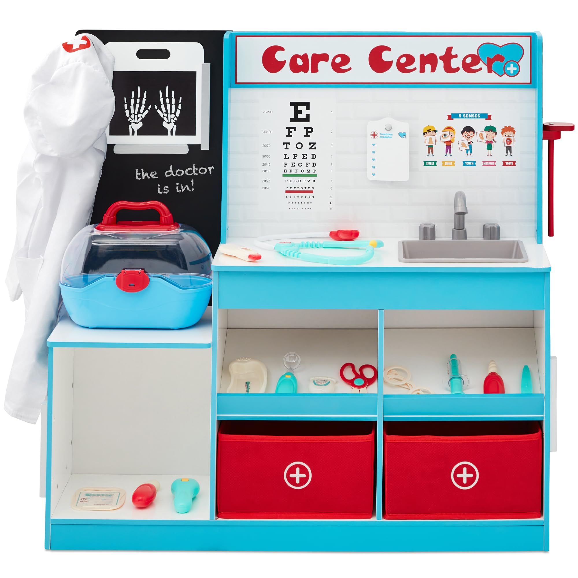 Foto 2 pulgar | Toy Doctor's Office Best Choice Products Medical Center Kids - Venta Internacional.