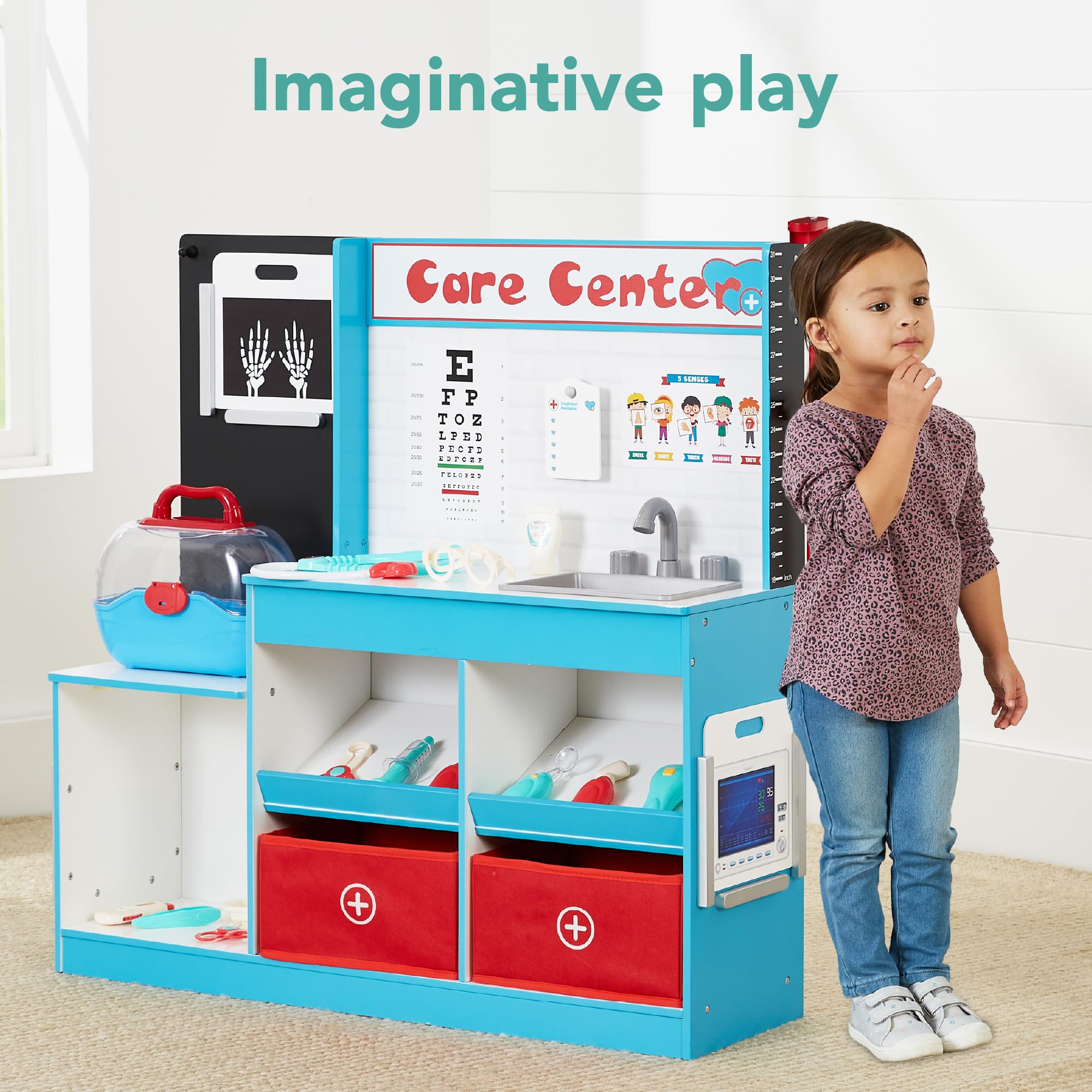 Foto 6 pulgar | Toy Doctor's Office Best Choice Products Medical Center Kids - Venta Internacional.