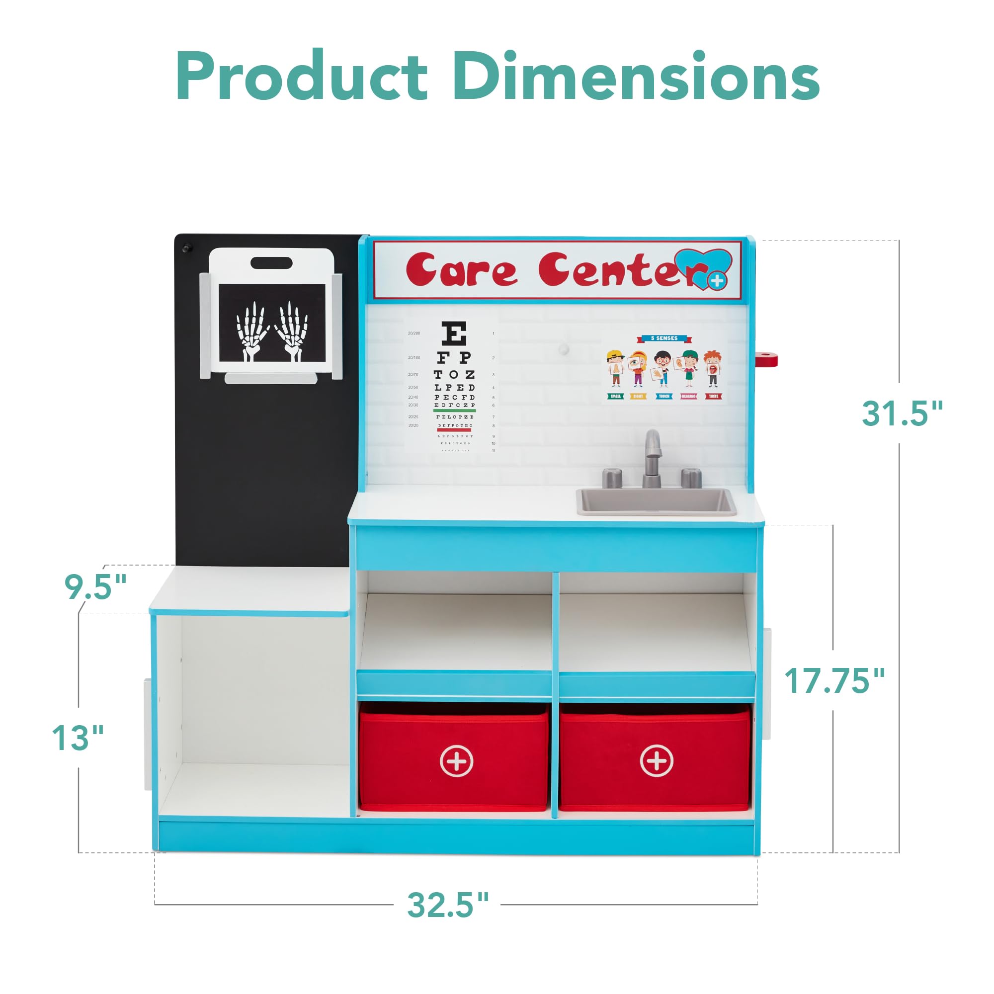 Foto 7 | Toy Doctor's Office Best Choice Products Medical Center Kids - Venta Internacional.