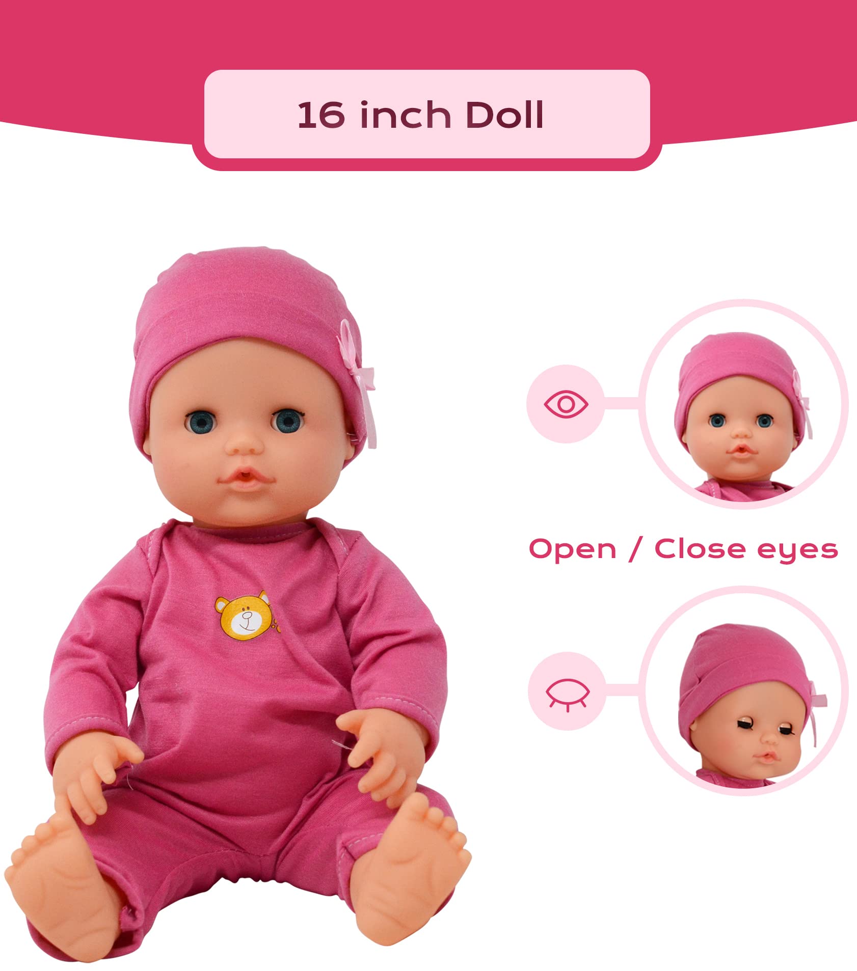 Foto 6 pulgar | Baby Doll Toy Doctor Kit The New York Doll Collection, 16 Pulgadas - Venta Internacional.