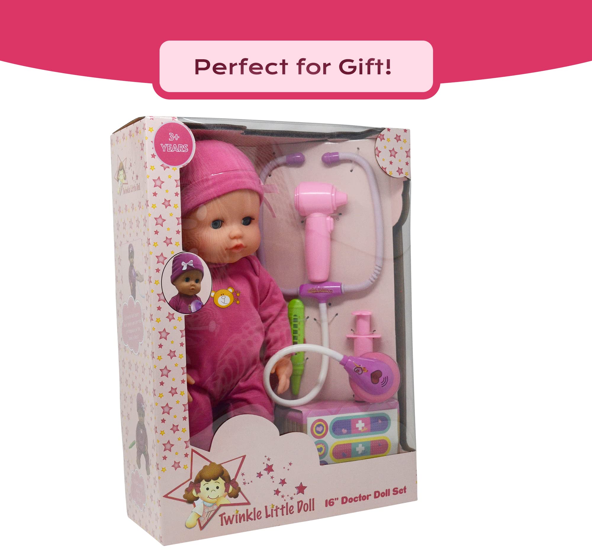 Foto 7 pulgar | Baby Doll Toy Doctor Kit The New York Doll Collection, 16 Pulgadas - Venta Internacional.