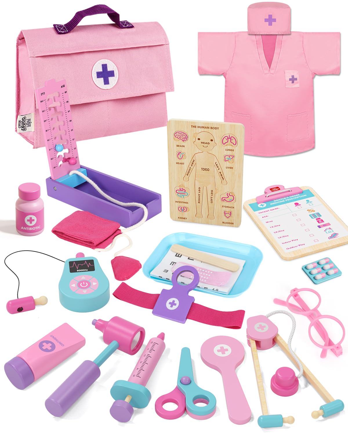 Foto 2 pulgar | Juego de Médicos Lehoo Castle 23 Piezas-Venta Internacional