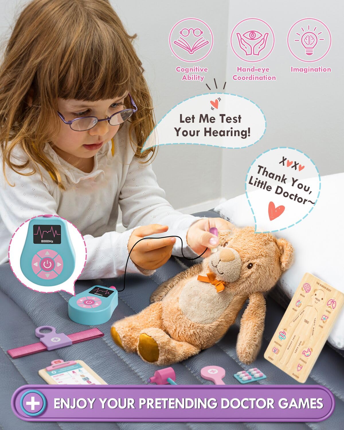 Foto 5 pulgar | Juego de Médicos Lehoo Castle 23 Piezas-Venta Internacional