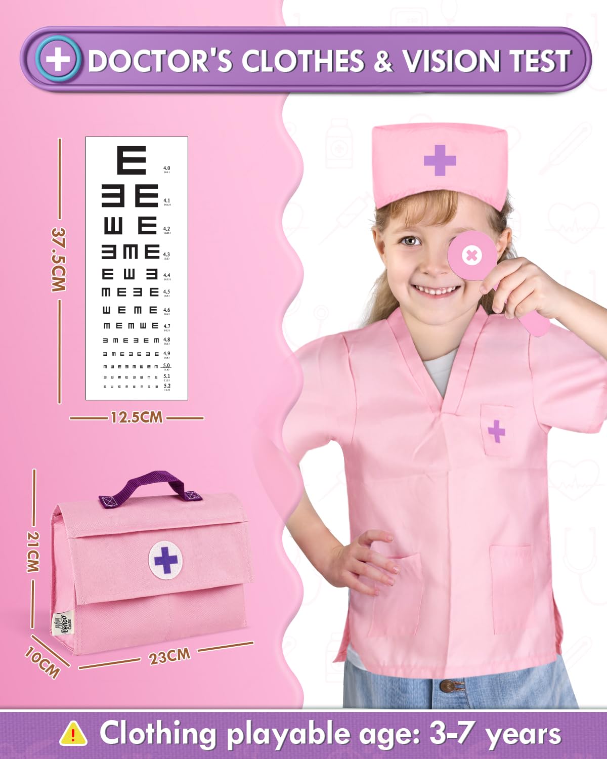Foto 6 pulgar | Juego de Médicos Lehoo Castle 23 Piezas-Venta Internacional