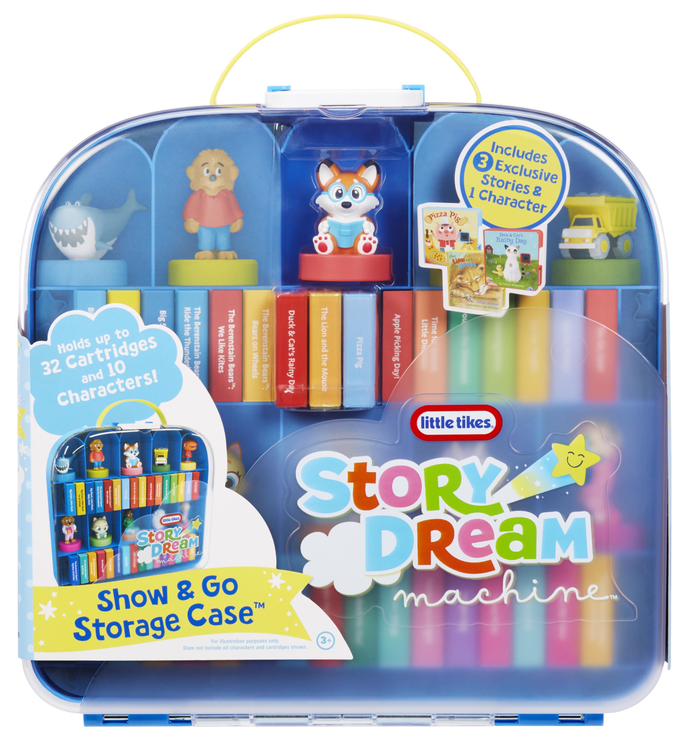 Foto 2 pulgar | Estuche De Almacenamiento Little Tikes Story Dream Machine Con Libros 3+ - Venta Internacional.