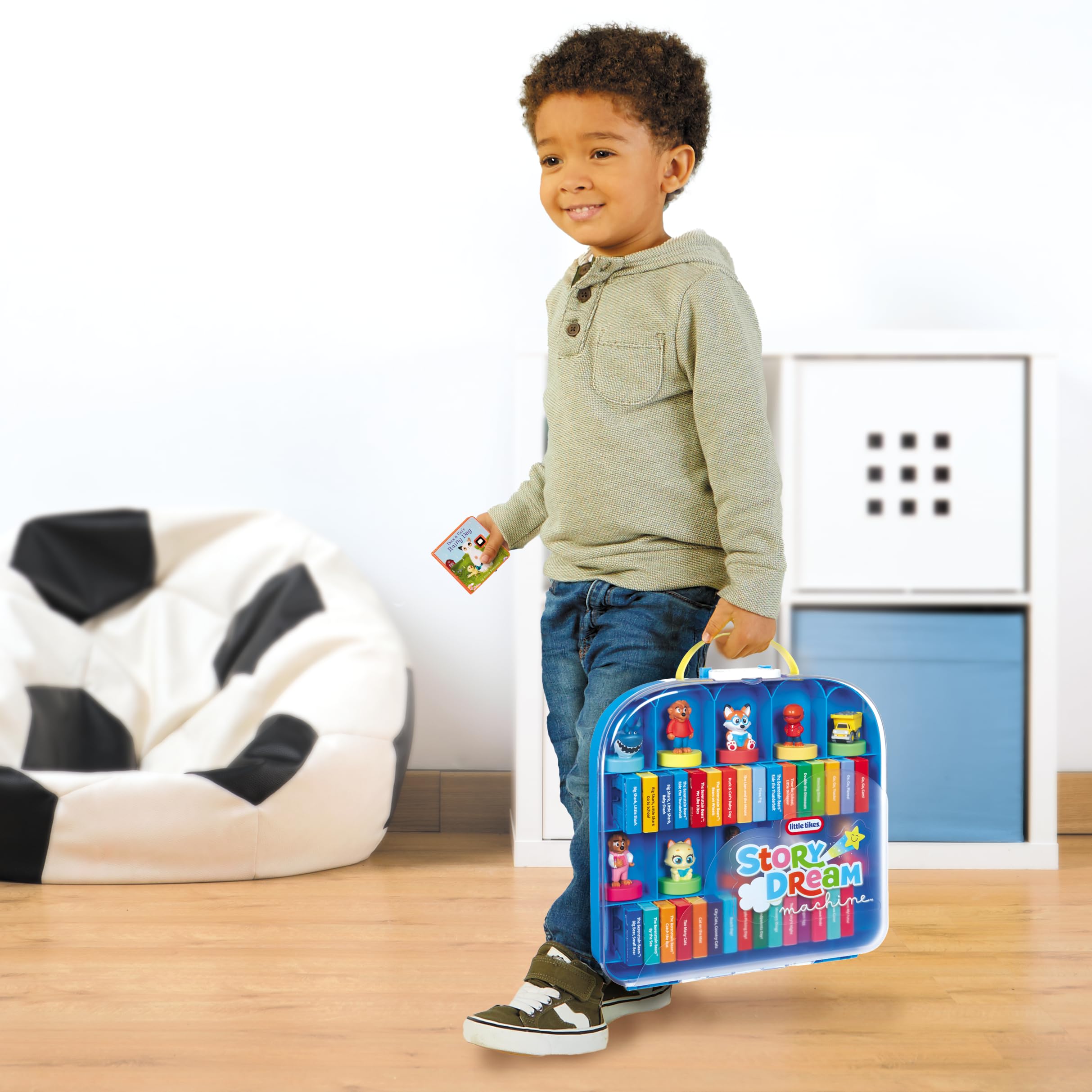 Foto 6 pulgar | Estuche De Almacenamiento Little Tikes Story Dream Machine Con Libros 3+ - Venta Internacional.