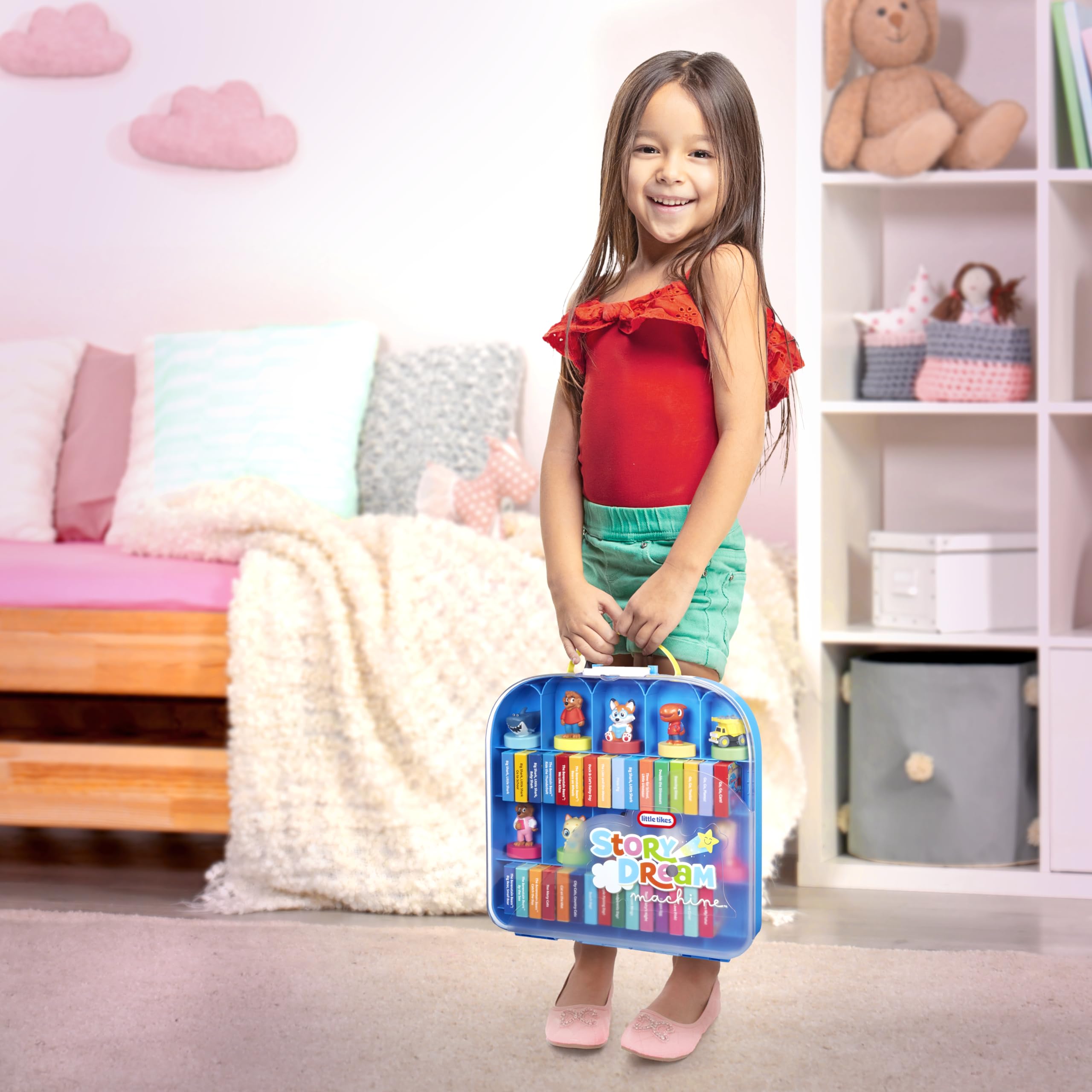 Foto 7 pulgar | Estuche De Almacenamiento Little Tikes Story Dream Machine Con Libros 3+ - Venta Internacional.